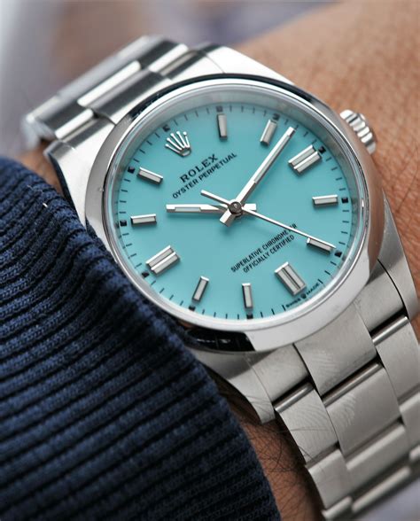 ladies rolex with blue face|Rolex op tiffany blue.